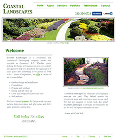 Coastal Landscapes Website Thumbnail