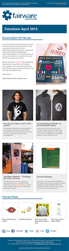 Fairshare March 2013 E-Newsletter Thumbnail